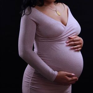 Pink Maternity Dress PinkBlush Maternity